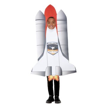 Kids White Rocket Costume cs71007