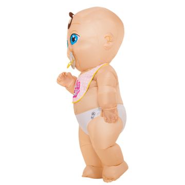 Adult Inflatable Baby Costume - 8ft Giant Baby Gender Reveal Suit with Reversible Bib