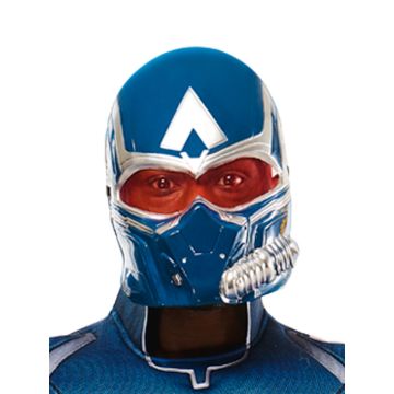 Adult Captain America Deluxe Muscle Costume with Mask - Marvel Brave New World