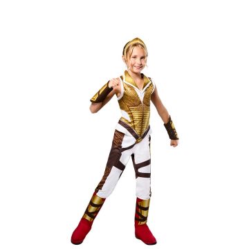 Girls Teela Costume - Masters of the Universe Warrior Princess Jumpsuit