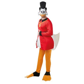 Adult Scrooge McDuck Costume - Disney DuckTales Outfit with Mask and Duck Feet
