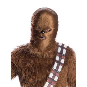 Adult Star Wars Chewbacca Costume - Licensed Wookiee Warrior Jumpsuit with Mask