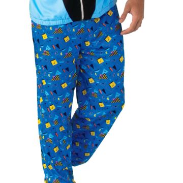 Adult 90s Hip Hop Rapper Costume with Tracksuit Jacket & Pants