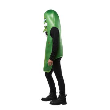 Adult Pickle Rick Costume - Rick and Morty Green Pickle Tunic with Face
