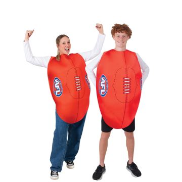 Adult AFL Football Tabard Costume - Australian Rules Foam Tunic