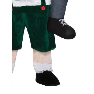 Adult Bavarian Beer Buddy Ride-On Costume - Oktoberfest Piggyback Illusion