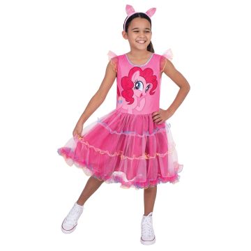 Girls Pinkie Pie My Little Pony Costume Dress with Ears