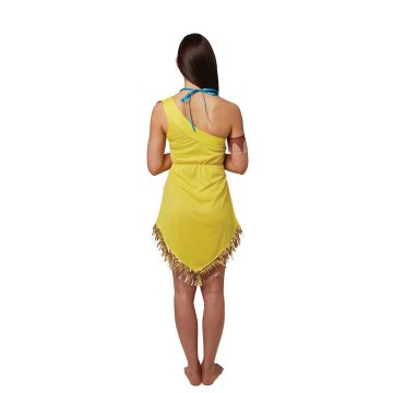 Adult Deluxe Pocahontas Disney Princess Costume Dress with Accessories