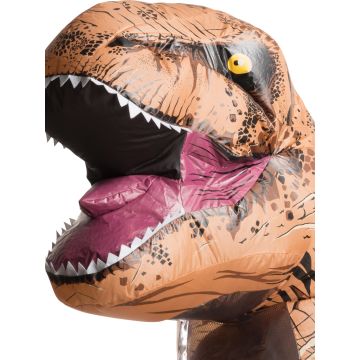 Adult Jurassic World T-Rex Inflatable Costume with Sound Effects