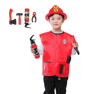 Kids Fire Fighter Fireman Costume tt1144