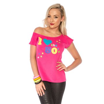 80s costume t-shirt lh194_1