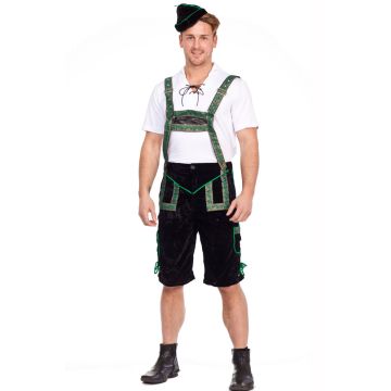 Mens Lederhosen Bavarian Costume front LH-201_1