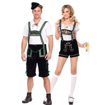 Couple Oktoberfest Bavarian Costume lh201+lb5002