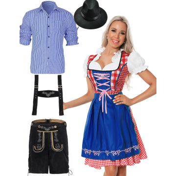 Couple Alpine Beer Maid Wench Costume lh220blg8001blh999