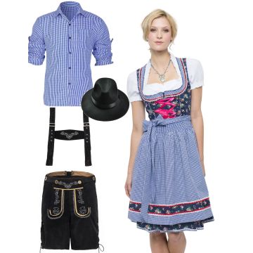 Couples Oktoberfest Dirndl German Costume lh220lh319