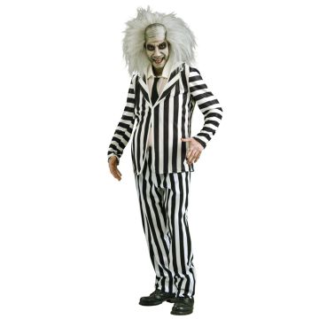 Mens Mr Beetlejuice Halloween Costume lh239