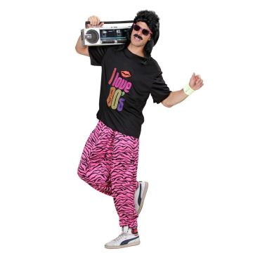 Mens Love 80s Rock Star Costume lh251