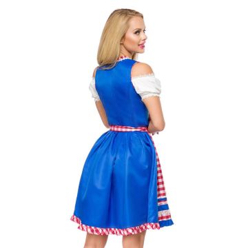 Adult Oktoberfest Couples Costume - Dirndl and Lederhosen Beer Festival Set