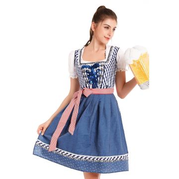German Costume Couples Set - Oktoberfest Dirndl & Lederhosen Outfit