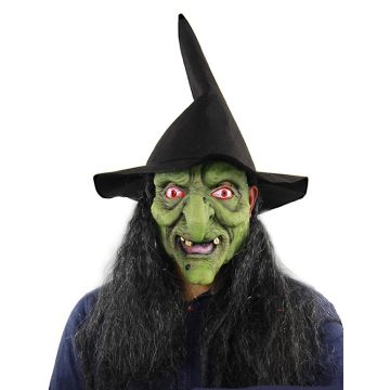 Trick or Treat Studios Halloween Witch Mask Hat Wigs