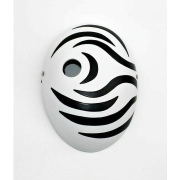 Anime Naruto Tobi Mask Black White lm145