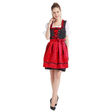 Adult Couples Oktoberfest Costume - Lederhosen & Dirndl Beer Festival Set