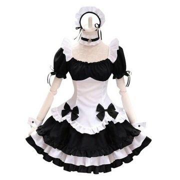 Lolita French Maid Dress Girls Costume lp1065