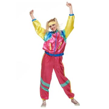 Blue Ladies 1980s Shell Suit Tracksuit lp1142