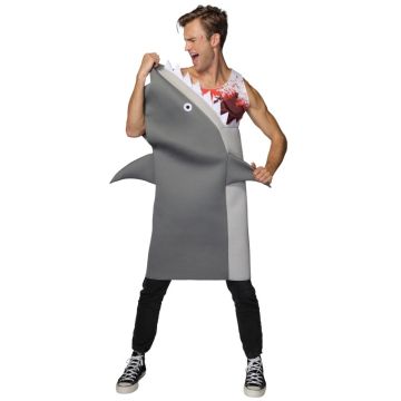 Kids Shark Attack Costume - Novelty Shark Bite Apron Outfit