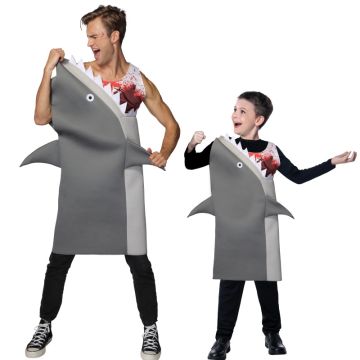 Adults and Kids Great white shark Costume lp1175