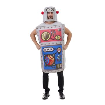 Unisex Robot Machine Costume lp1180