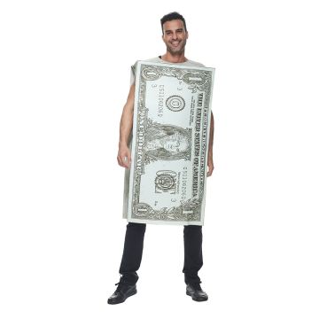 Unisex Dollar Bill Money Costume lp1181