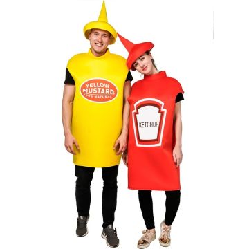 Adult Ketchup and Mustard Costume lp1189lp1188