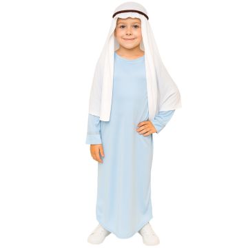 Kids Biblical Shepherd Costume with Robe and Headpiece