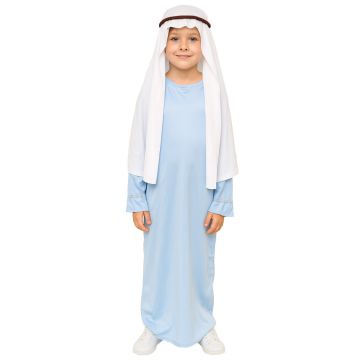 Kids Biblical Shepherd Costume with Robe and Headpiece