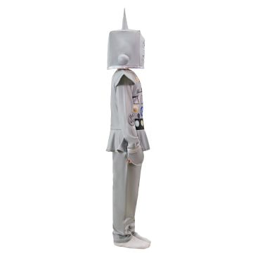 Kids Robot Costume with Hood and Shoe Covers