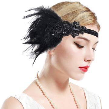 Adult 1920s Flapper Accessory Set - 5-Piece Gatsby Costume Kit