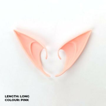 Elf Ears Prosthetic Pair - Soft Rubber Fantasy Costume Accessory