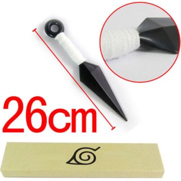 Naruto Kakashi Plastic Ninja White Kunai Weapon lx0280-2