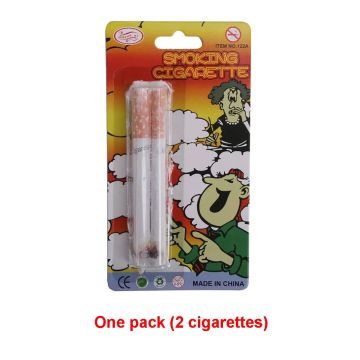Fake Cigarettes Prop Pack - 2pc Realistic Novelty Smoking Props (3.25")