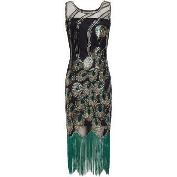 flapper gatsby costume title lx1052bk-2
