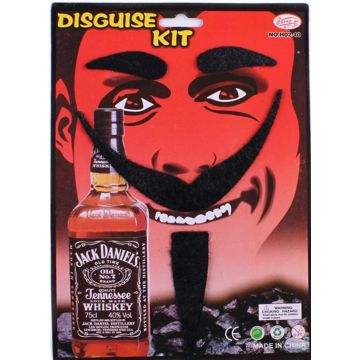 Musketeer eyebrow Beard and Moustache Set
