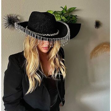 Adult Rhinestone Cowboy Hat Bandana & Sunglasses Set - Western Festival Accessory Kit