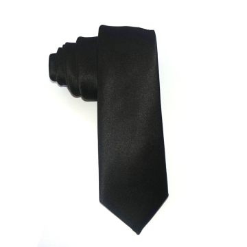 Adult Black Skinny Tie - 1920s Gangster Accessory