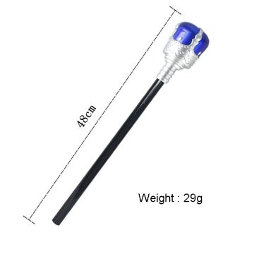 Adult Medieval King Queen Sceptre - Royal Costume Prop 48cm