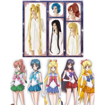 Sailor Moon Cosplay Costume Wig tt1143