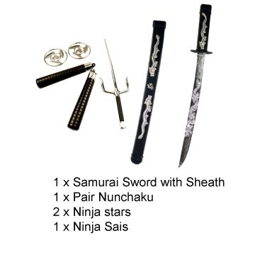 Kids Ninja Sword Toy Weapons Set Plastic tt1163