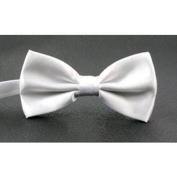 Clip-On Bowtie - Classic Satin-Finish Formal Accessory