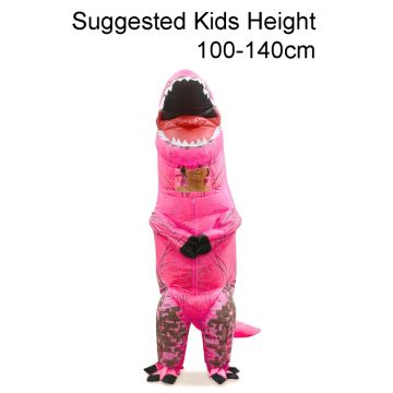 Kids Pink T-REX Inflatable Costume tt2001kpink