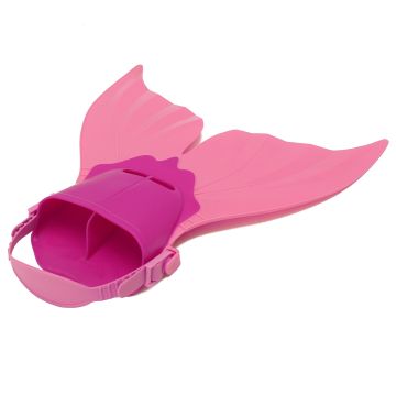 Kids Mermaid Tail Monofin - Adjustable Swimming Fin for Pool Training